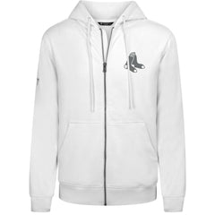 Boston Red Sox Levelwear Podium Banner Arch Full-Zip Hoodie - MLB Hoodies