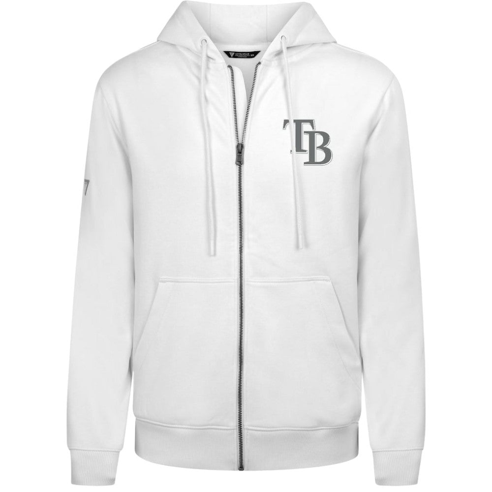 Tampa Bay Rays Levelwear Podium Banner Arch Full-Zip Hoodie - MLB Hoodies