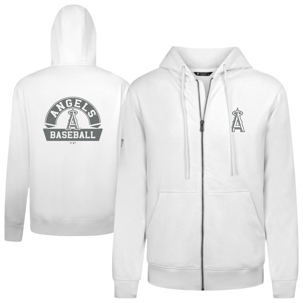 Los Angeles Angels Levelwear Podium Banner Arch Full-Zip Hoodie - MLB Hoodies