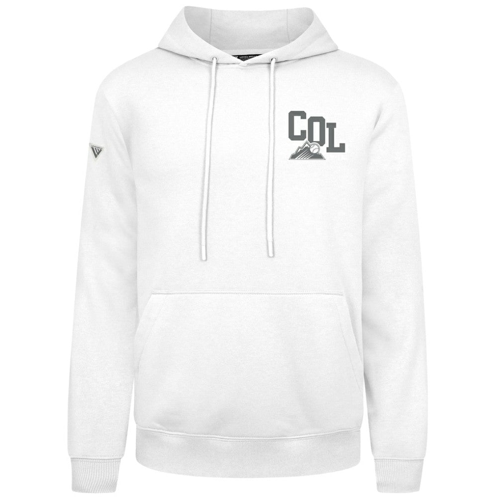 Colorado Rockies Levelwear Podium Valiant Hoodie - MLB Hoodies