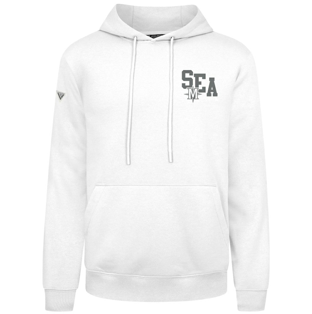 Seattle Mariners Levelwear Podium Grain Hoodie - MLB Hoodies