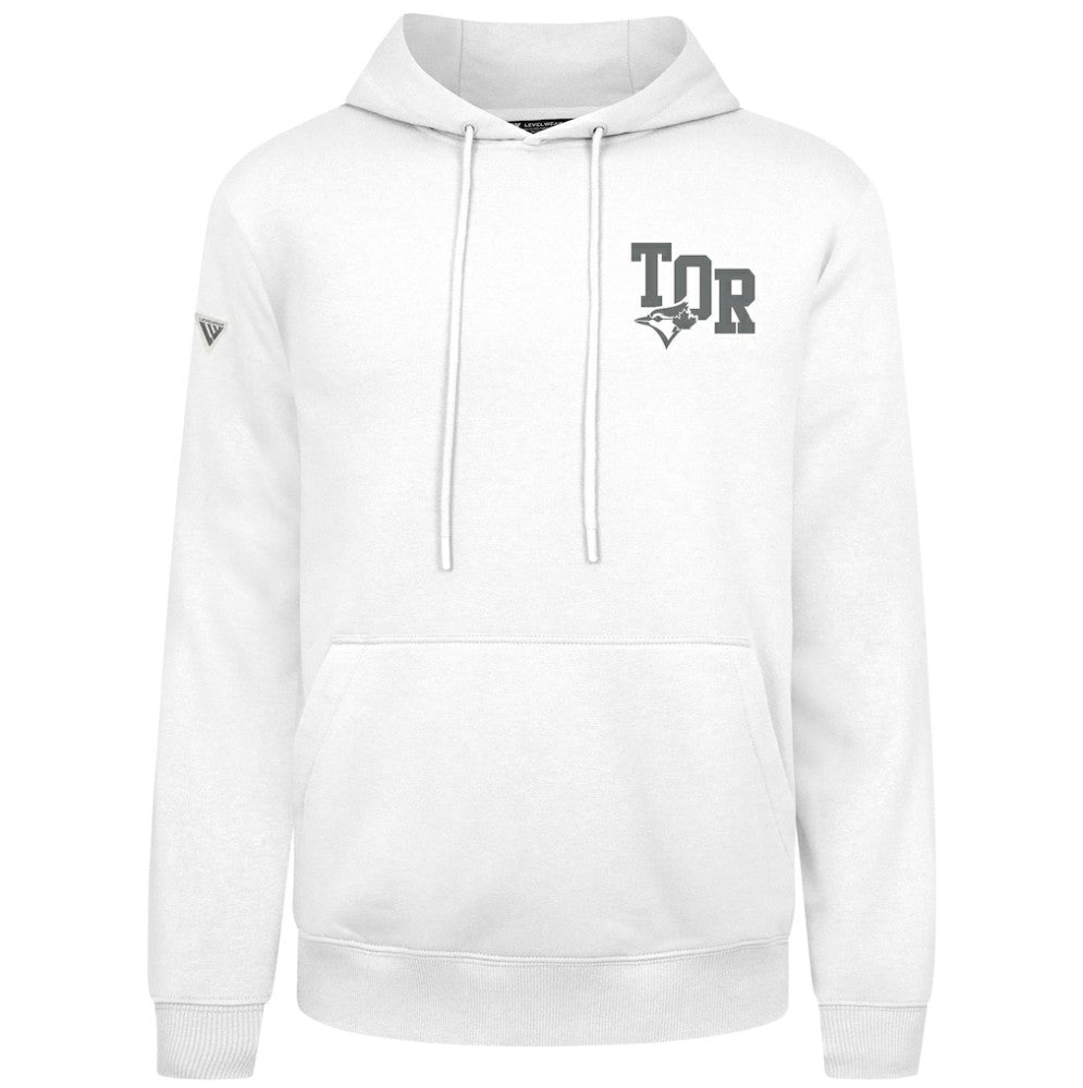 Toronto Blue Jays Levelwear Podium Grain Hoodie - MLB Hoodies