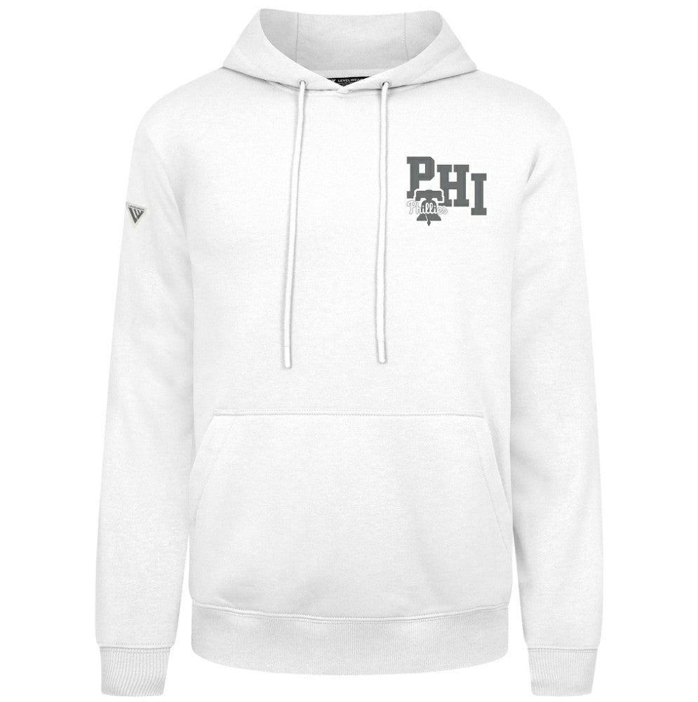 Philadelphia Phillies Levelwear Podium Grain Hoodie - MLB Hoodies