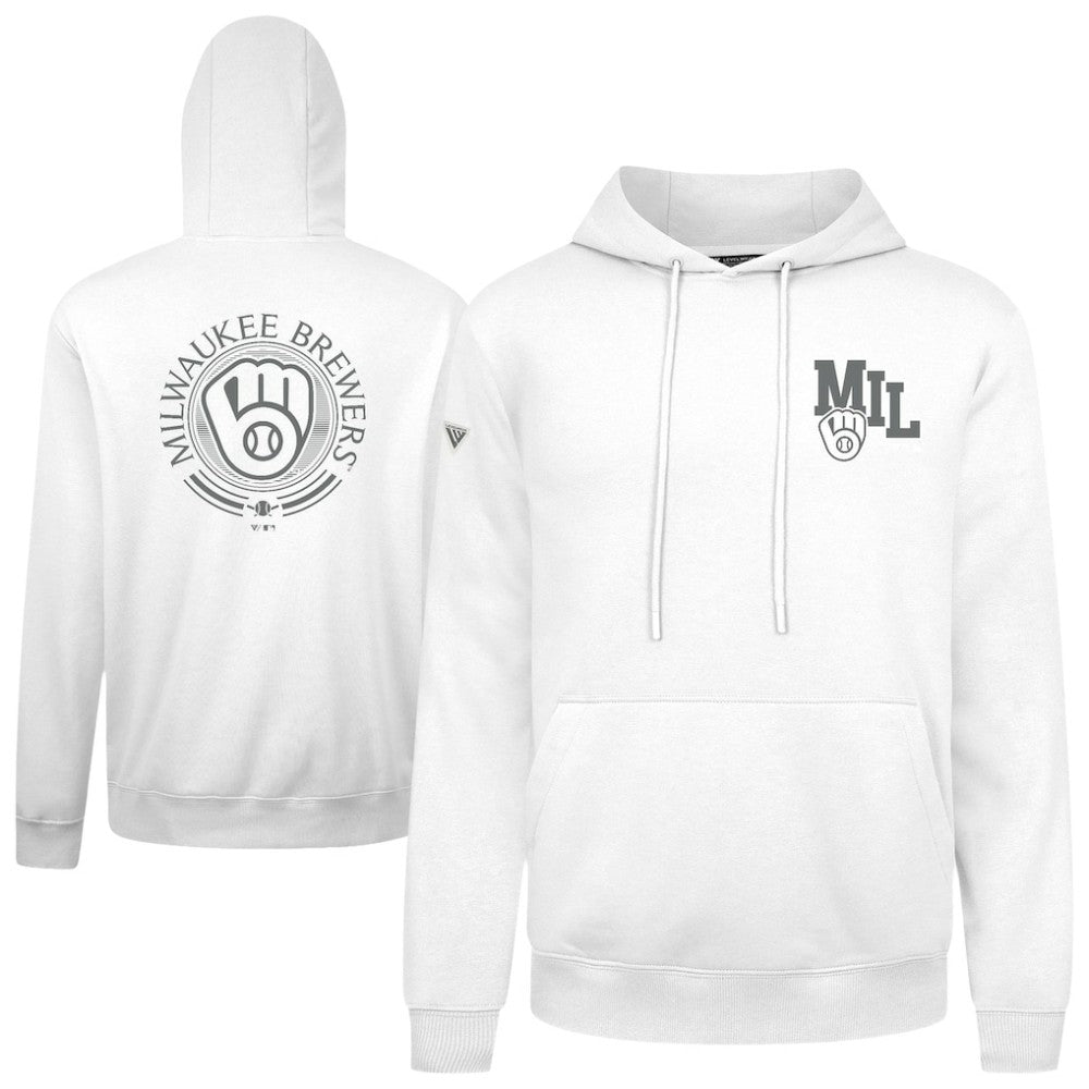 Milwaukee Brewers Levelwear Podium Grain Hoodie - MLB Hoodies