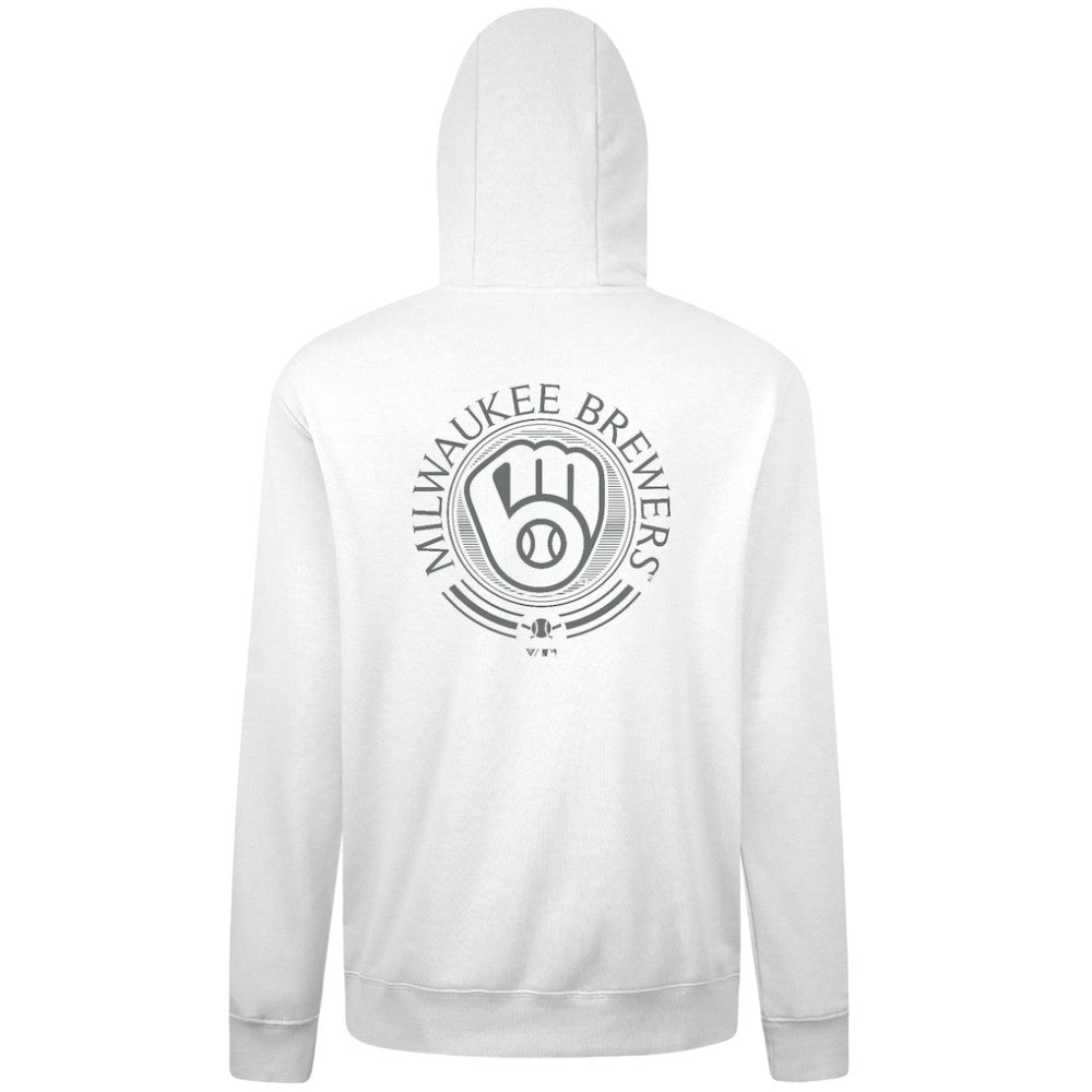 Milwaukee Brewers Levelwear Podium Grain Hoodie - MLB Hoodies