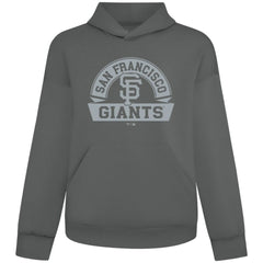 San Francisco Giants Levelwear Luxe Signature Banner Arch Tri-Blend Hoodie - MLB Hoodies