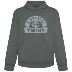 Minnesota Twins Levelwear Luxe Signature Banner Arch Tri-Blend Hoodie - MLB Hoodies