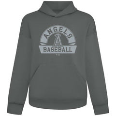 Los Angeles Angels Levelwear Luxe Signature Banner Arch Tri-Blend Hoodie - MLB Hoodies
