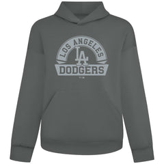 Los Angeles Dodgers Levelwear Luxe Signature Banner Arch Tri-Blend Hoodie - MLB Hoodies