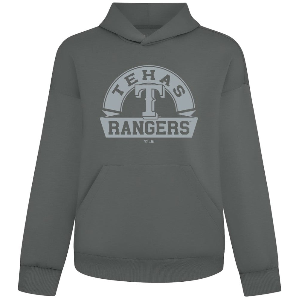 Texas Rangers Levelwear Luxe Signature Banner Arch Tri-Blend Hoodie - MLB Hoodies