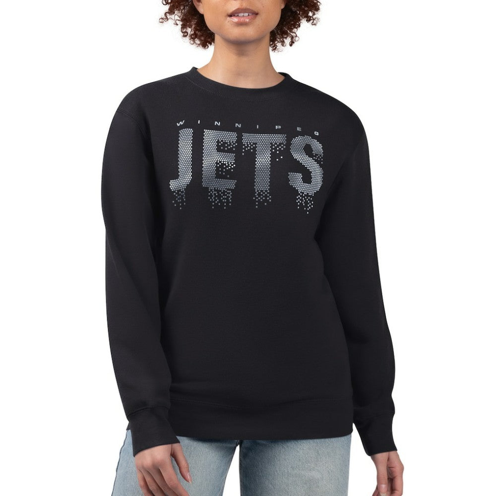 Winnipeg Jets G-III 4Her by Carl Banks Women's Metallic Drop Printed Fleece Sweatshirt -  NHL Sweatshirts