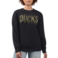 Anaheim Ducks G-III 4Her by Carl Banks Women's Metallic Drop Printed Fleece Sweatshirt -  NHL Sweatshirts