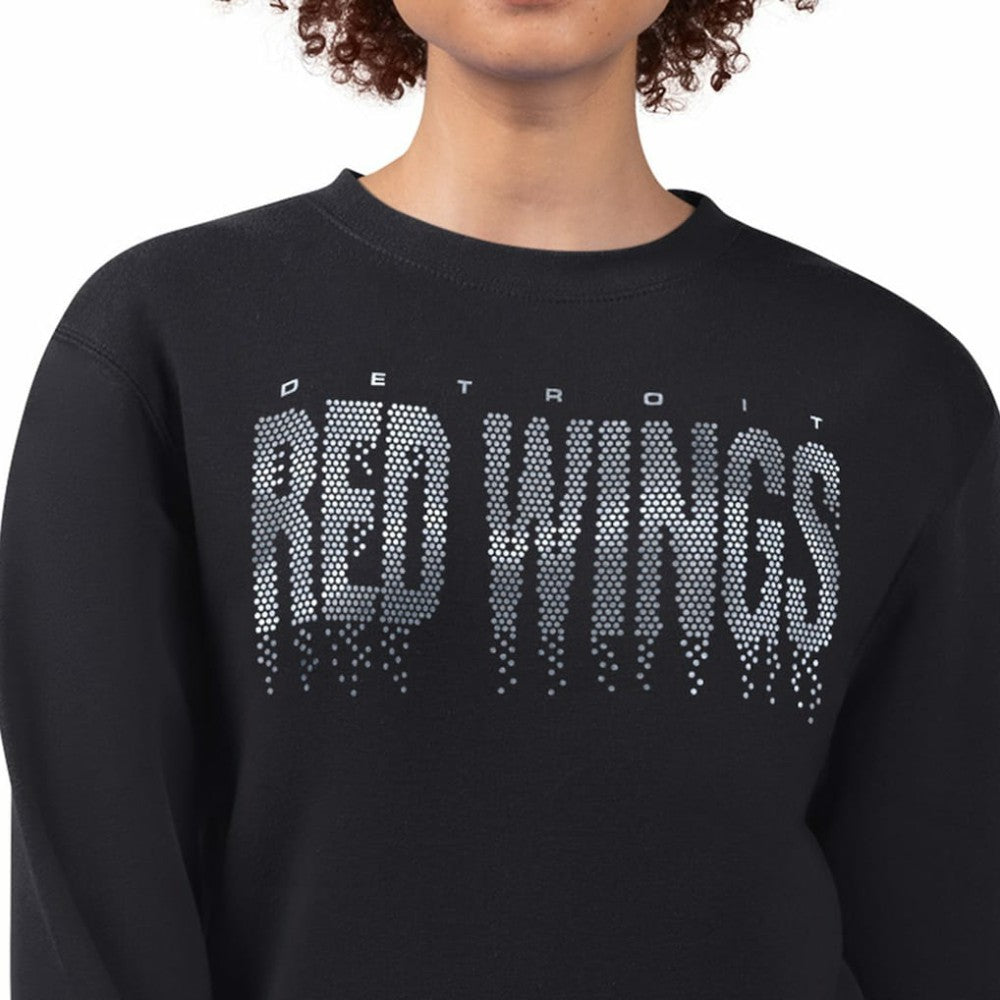 Detroit Red Wings G-III 4Her by Carl Banks Women's Metallic Drop Printed Fleece Sweatshirt -  NHL Sweatshirts