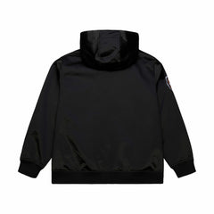 Black Memphis Grizzlies Hardwood Classics Nights Walk the Tunnel Satin Bomber Full-Snap Hooded Jacket | NBA