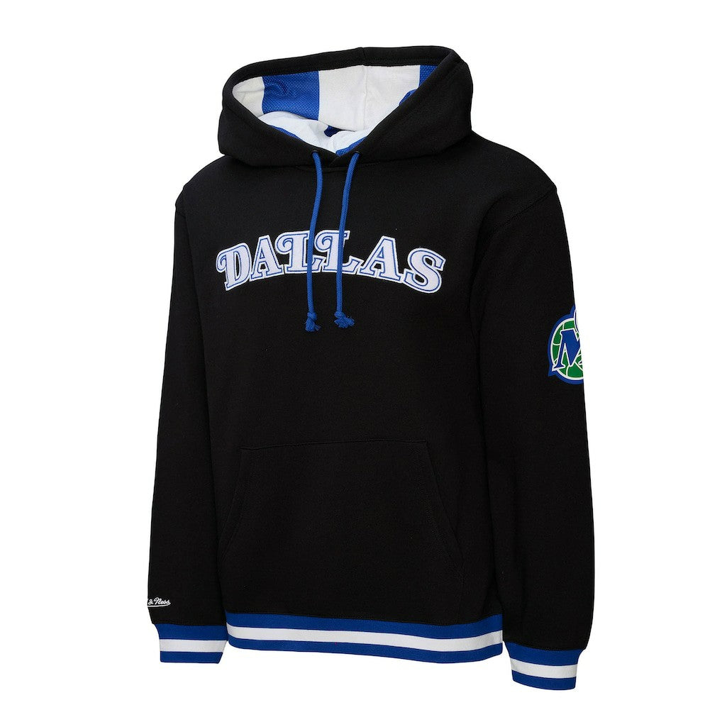 Black Dallas Mavericks Hardwood Classics Nights Playmaker Fleece Hoodie sale | NBA