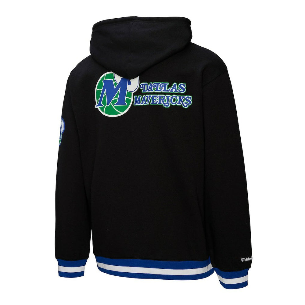 Black Dallas Mavericks Hardwood Classics Nights Playmaker Fleece Hoodie sale | NBA