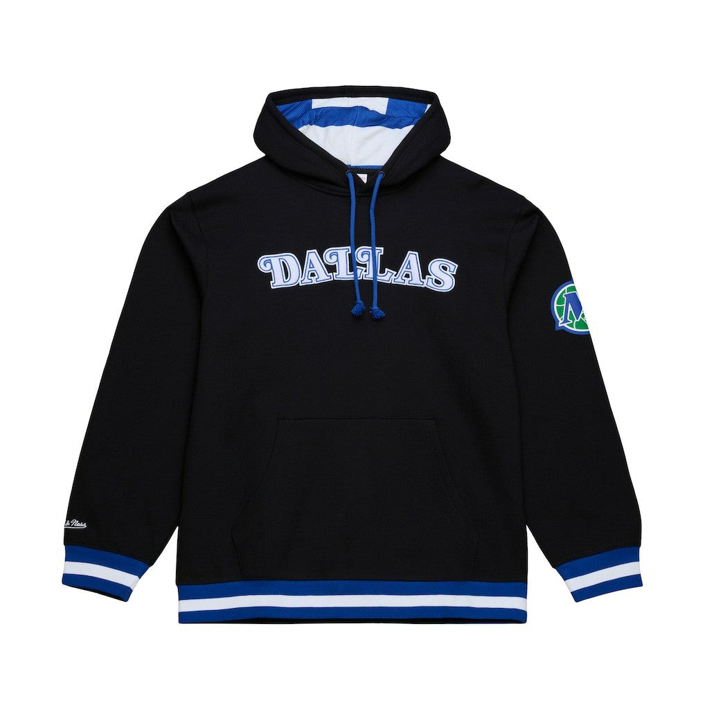 Black Dallas Mavericks Hardwood Classics Nights Playmaker Fleece Hoodie sale | NBA