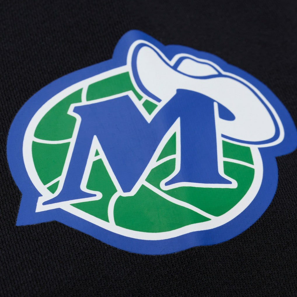 Black Dallas Mavericks Hardwood Classics Nights Playmaker Fleece Hoodie sale | NBA