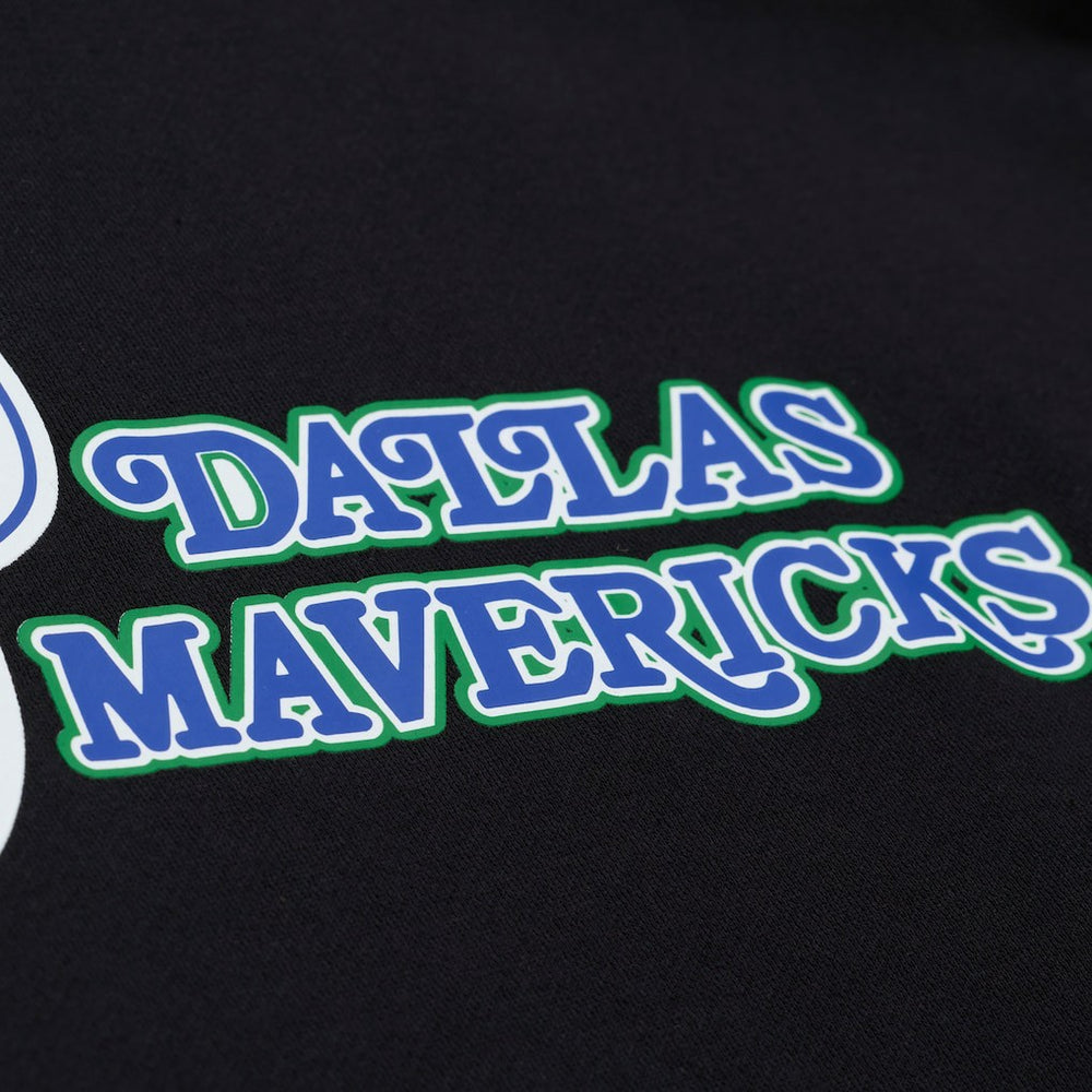 Black Dallas Mavericks Hardwood Classics Nights Playmaker Fleece Hoodie sale | NBA