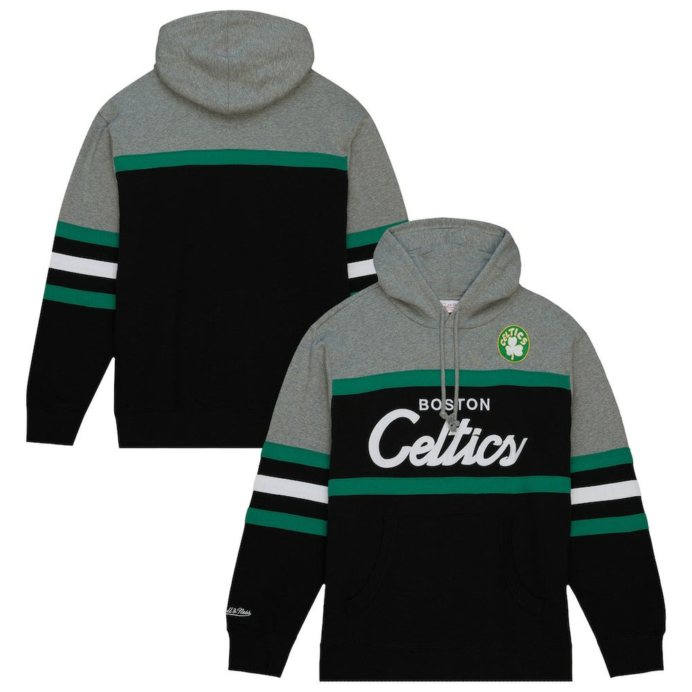 Black/Gray Boston Celtics Head Coach Hoodie | NBA