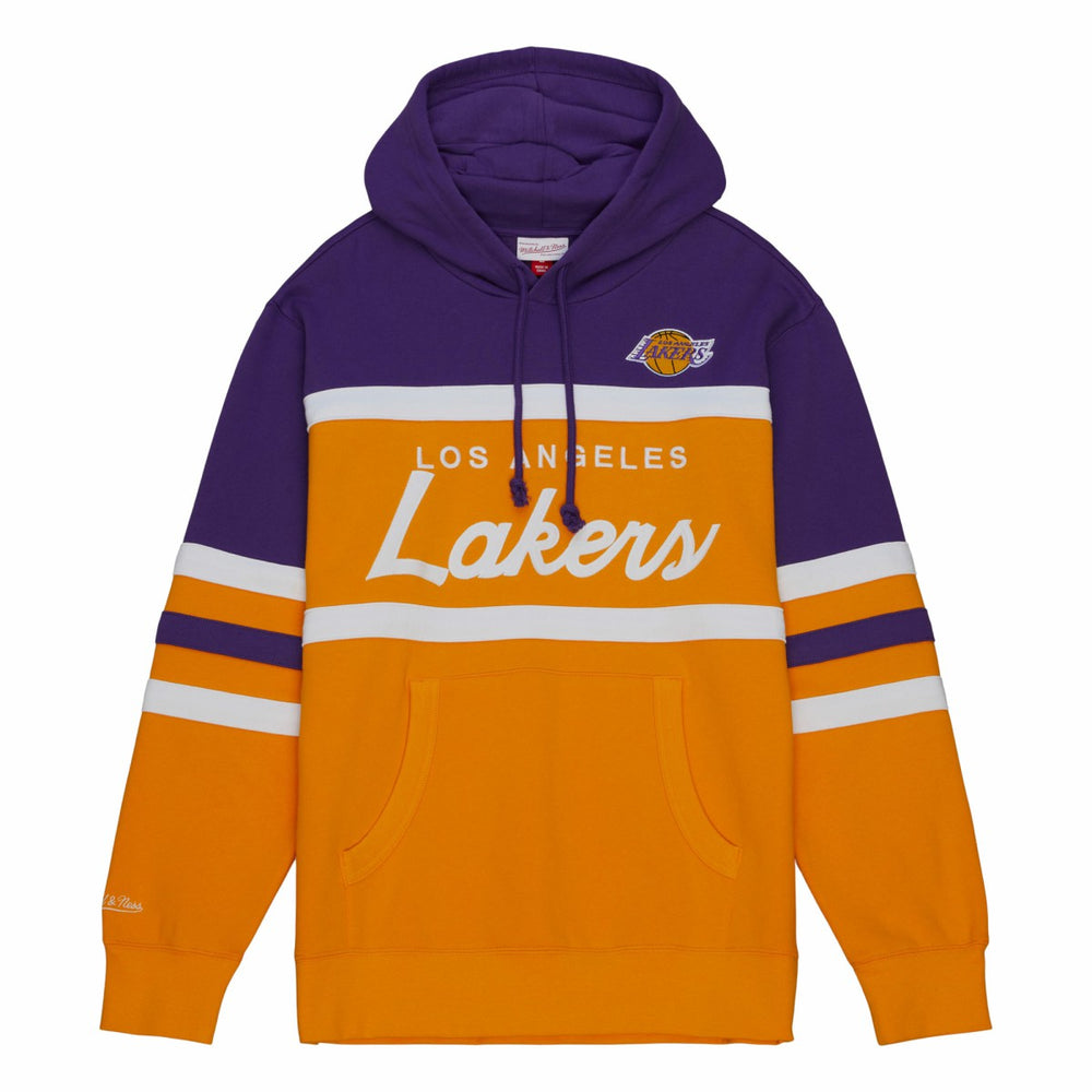 Gold/Purple Los Angeles Lakers Head Coach Hoodie | NBA