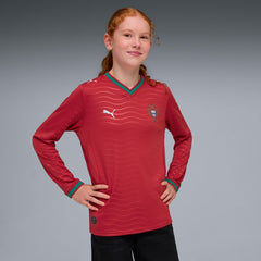 Portugal National Team Youth 2026 Home Replica Long Sleeve Jersey