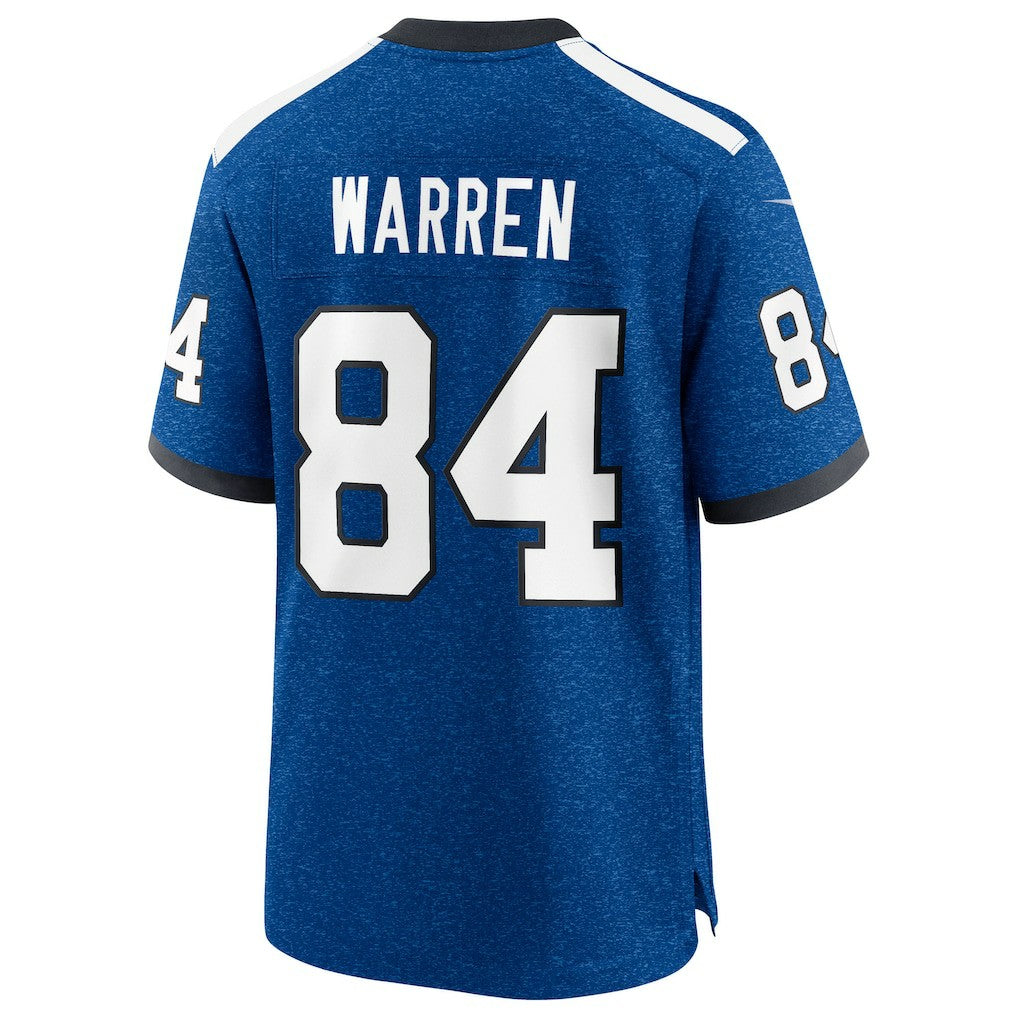 Indianapolis Colts Tyler Warren  Alternate 2 Indiana Nights Game Jersey | NFL Sale