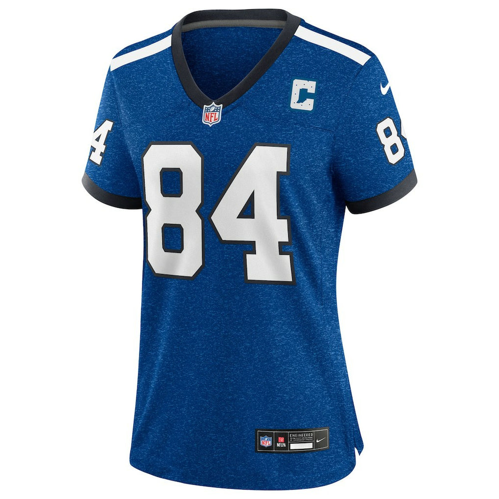 Indianapolis Colts Tyler Warren  Women's Alternate 2 Indiana Nights Game Jersey | NFL US
