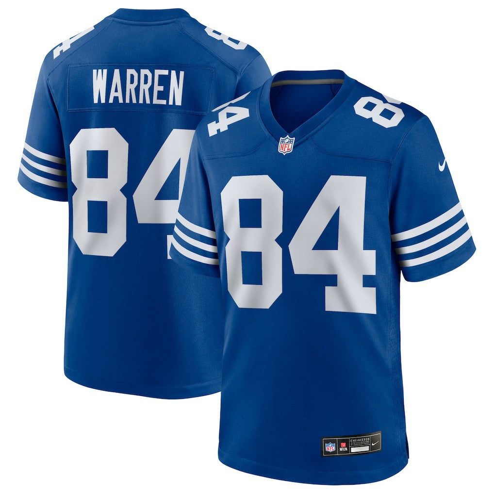 Indianapolis Colts Tyler Warren  Alternate Game Jersey | NFL On sale