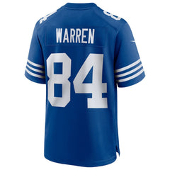 Indianapolis Colts Tyler Warren  Alternate Game Jersey | NFL On sale