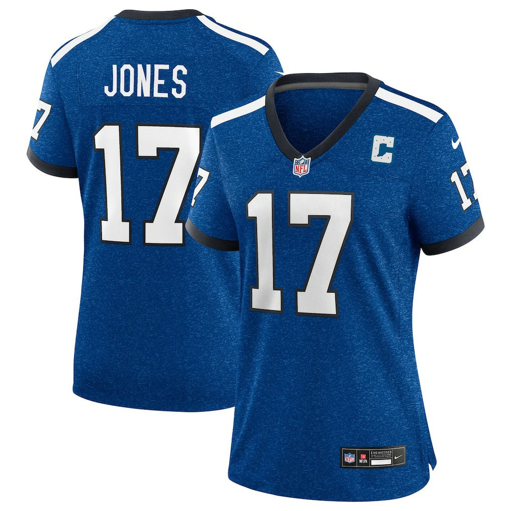 Indianapolis Colts Daniel Jones  Women's Alternate 2 Indiana Nights Game Jersey | NFL On sale