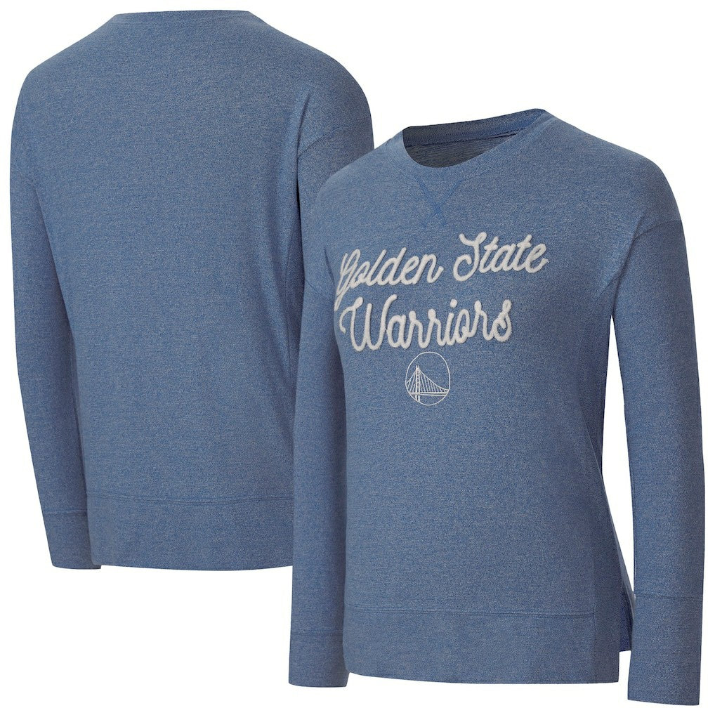 Royal Golden State Warriors Concepts Sport Women's Rigor Long Sleeve Jersey T-Shirt sale | NBA