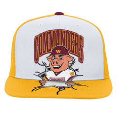 Washington Commanders Youth Team Mascot Snapback Hat | NFL Discount