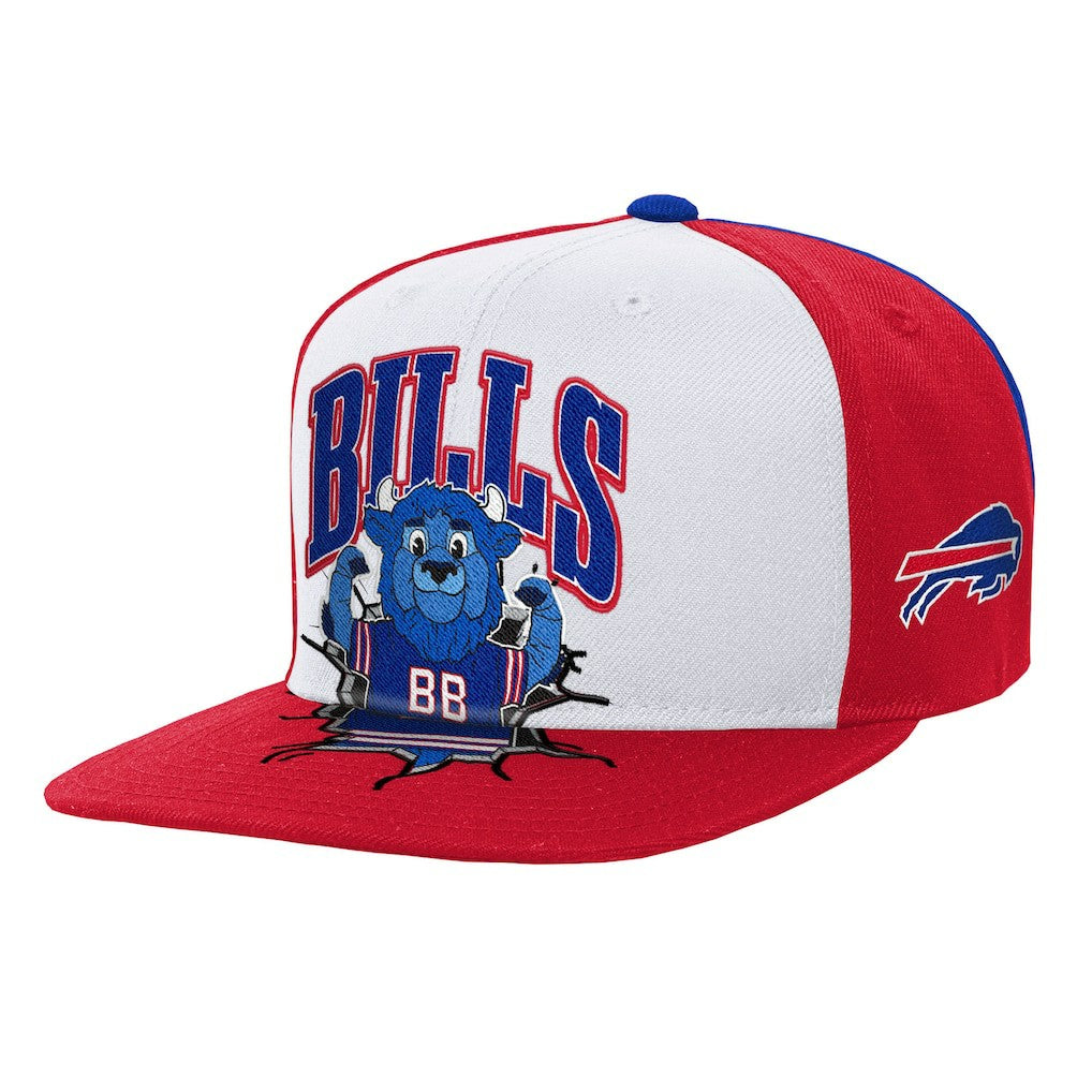 Buffalo Bills Youth Team Mascot Snapback Hat | NFL Hot