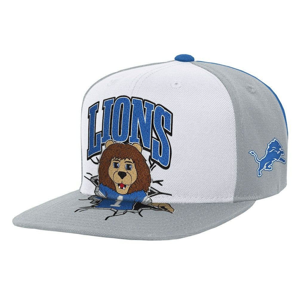 Detroit Lions Youth Team Mascot Snapback Hat | NFL Sale