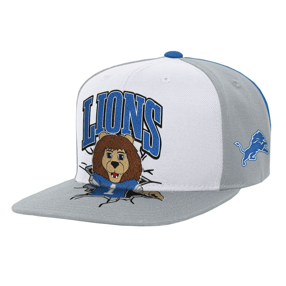 Detroit Lions Youth Team Mascot Snapback Hat | NFL Sale
