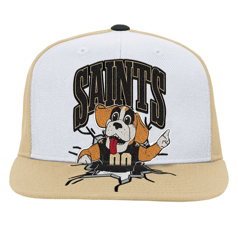 New Orleans Saints Youth Team Mascot Snapback Hat | NFL Outlet