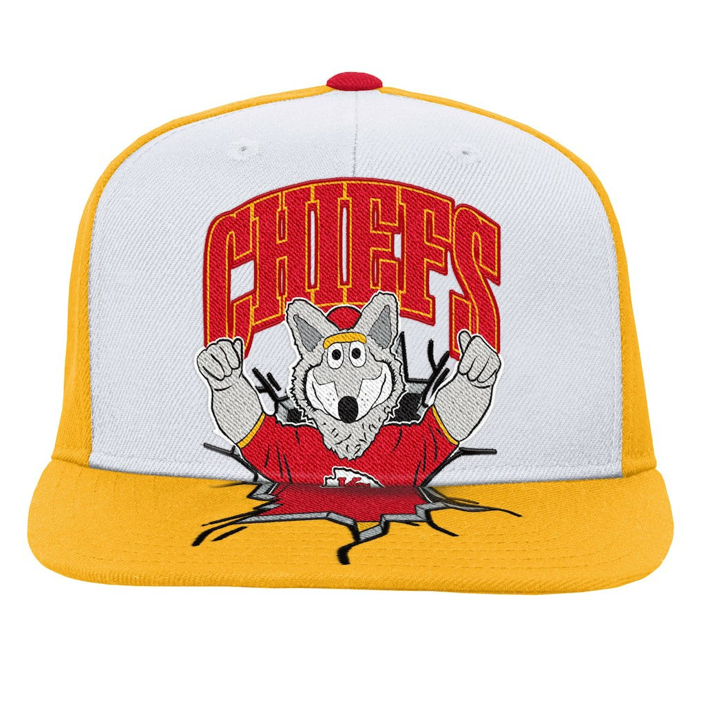 Kansas City Chiefs Youth Team Mascot Snapback Hat | NFL Discount