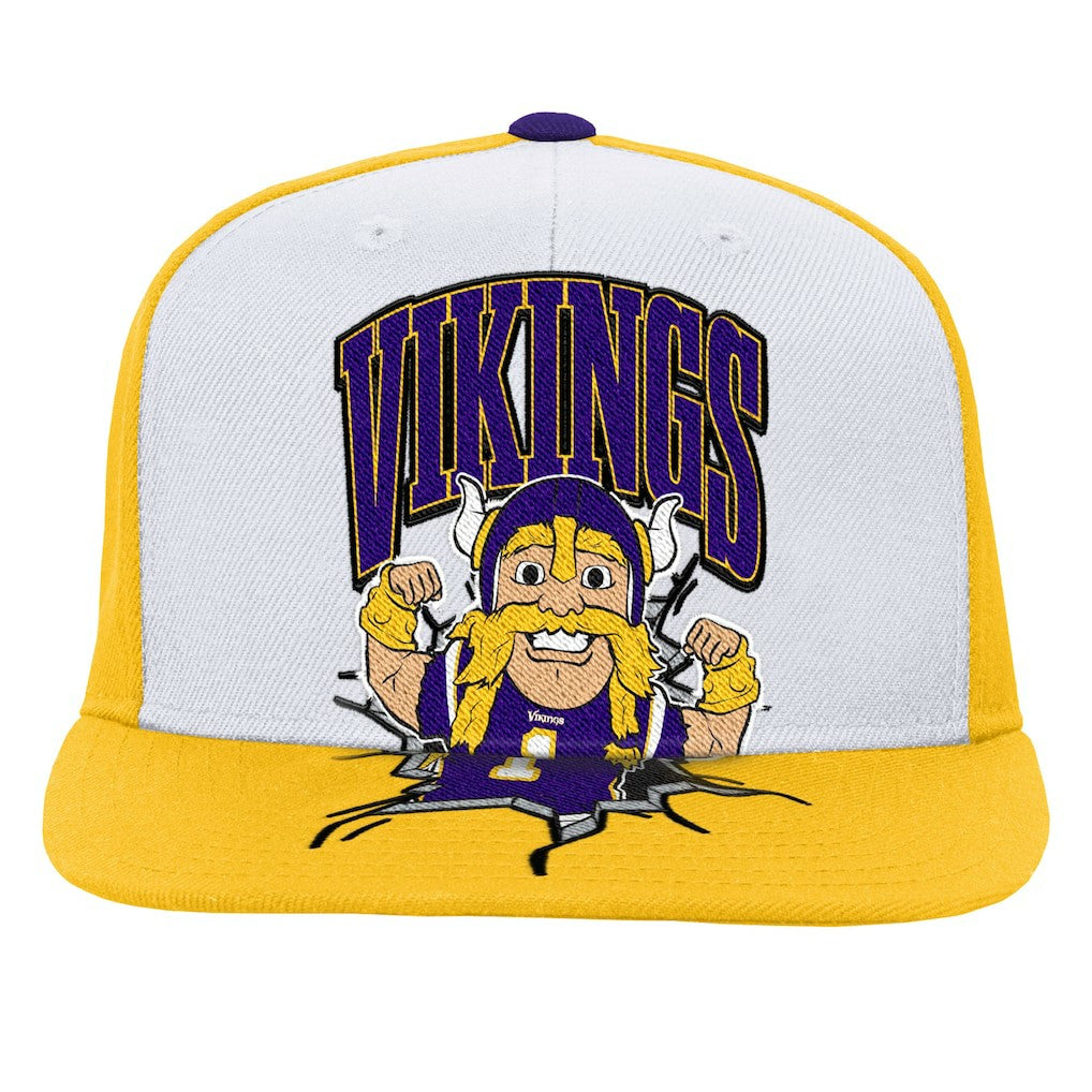 Minnesota Vikings Youth Team Mascot Snapback Hat | NFL Sale