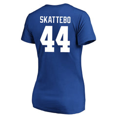 New York Giants Cam Skattebo  Women's Plus Size Name & Number Scoop Neck T-Shirt | NFL Discount
