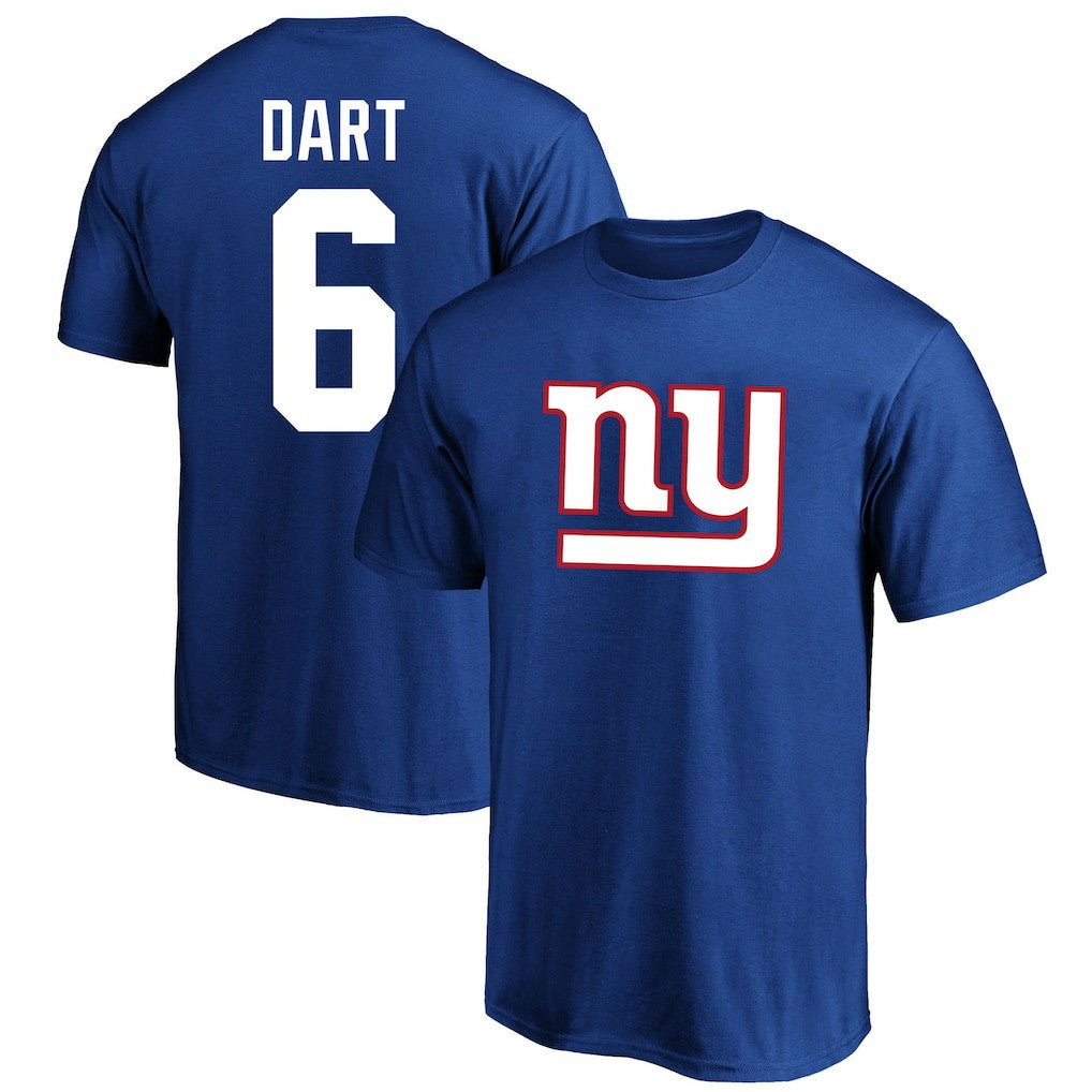 New York Giants Jaxson Dart  Big & Tall Player Name & Number T-Shirt | NFL US