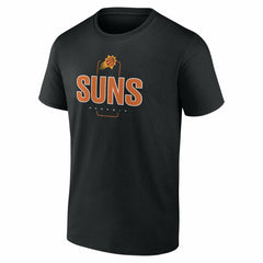 Black Phoenix Suns Center Court Name & Number Custom T-Shirt | NBA