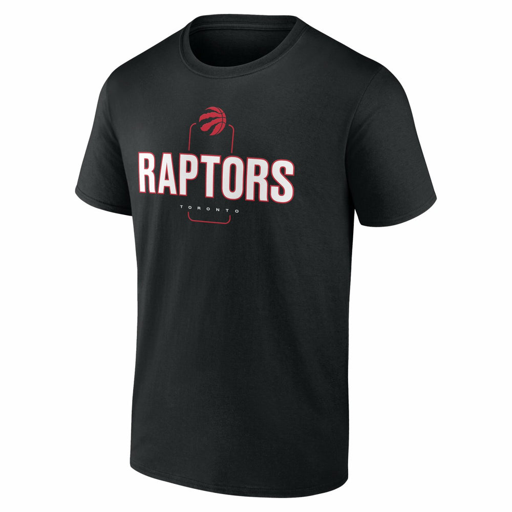 Black Toronto Raptors Center Court Name & Number Custom T-Shirt | NBA