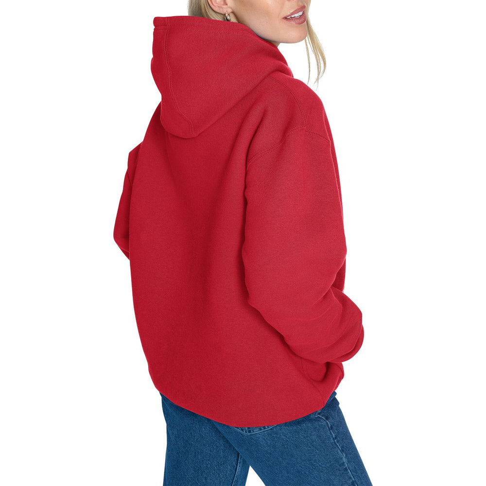 Red Washington Wizards Starter Women's Arch Stripe Fleece Hoodie | NBA