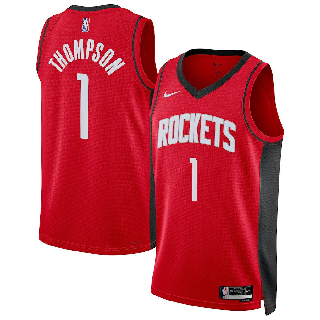 Red Amen Thompson Houston Rockets Unisex Swingman Player Jersey | NBA