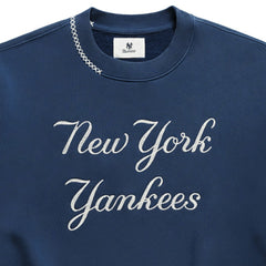 New York Yankees Madhappy Unisex Script Fleece Sweatshirt - MLB Sweatshirts