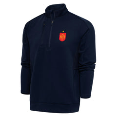 Spain National Team Antigua Genesis Quarter-Zip Pullover