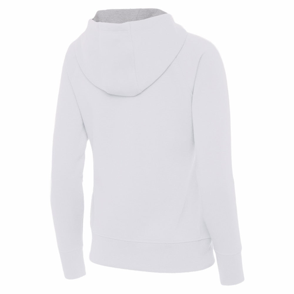 Spain National Team Antigua Women's Takeover Fleece Raglan Full-Zip Hoodie