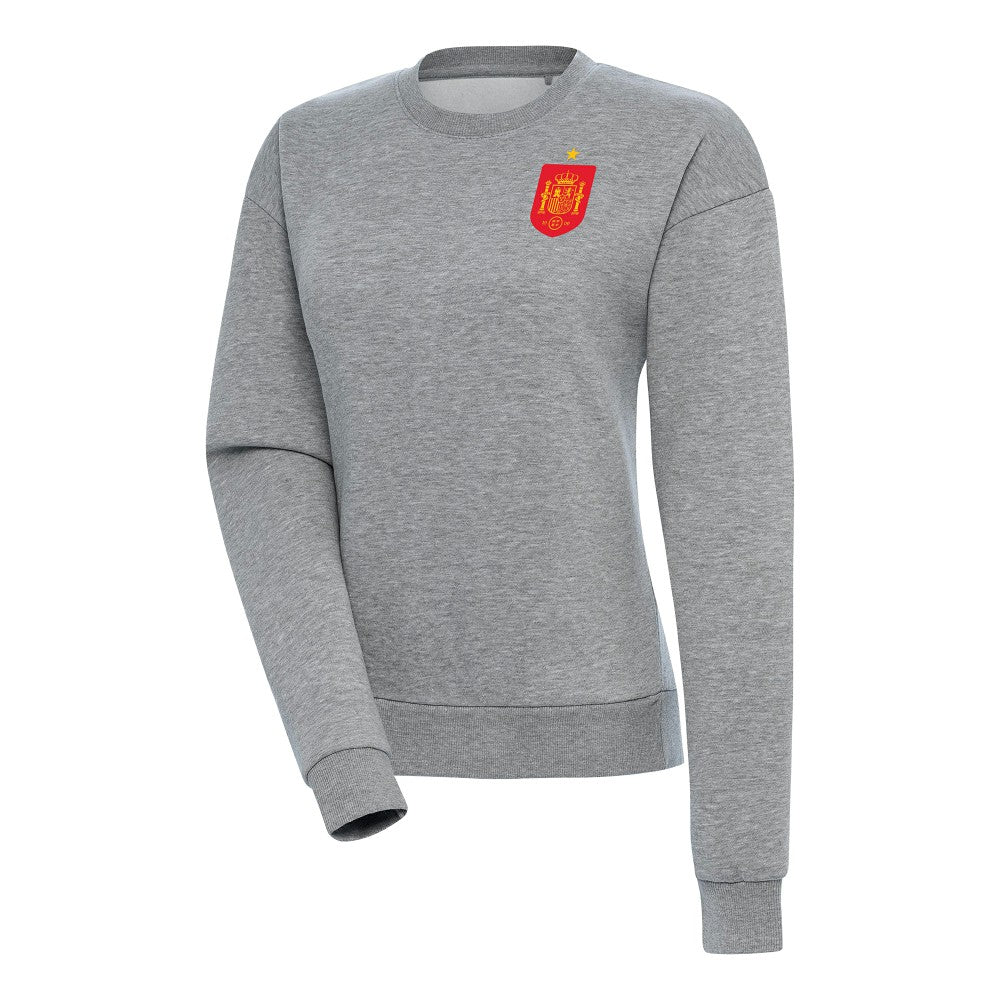 Spain National Team Antigua Women's Takeover Fleece Sweatshirt