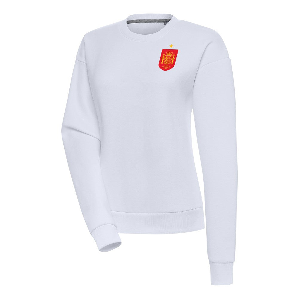 Spain National Team Antigua Women's Takeover Fleece Sweatshirt